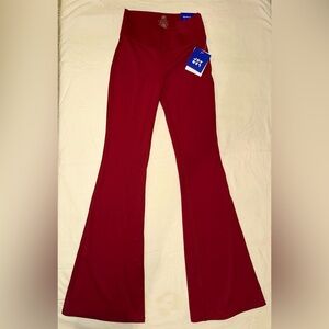 JoyLab Red Flare High-Rise Yoga Pants Size XS NWT, Extra Long Length Leggings